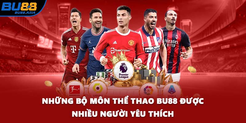 Những bộ môn thể thao BU88 được nhiều người yêu thích